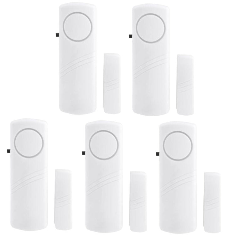 5 PCS Door Window Wireless Burglar Alarm Door Magnetic Alarm Household Safety Equipment 5 PCS Door Window Wireless Burglar Alarm Door Magnetic Alarm Household Safety Equipment